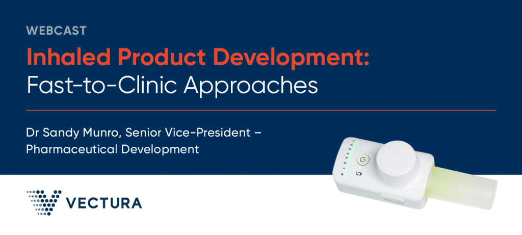 Inhaled product development: Fast-to-clinic approaches